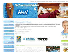 Tablet Screenshot of hitl-shop.de